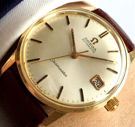 omega 18k gold watch price|solid 18k gold watches.